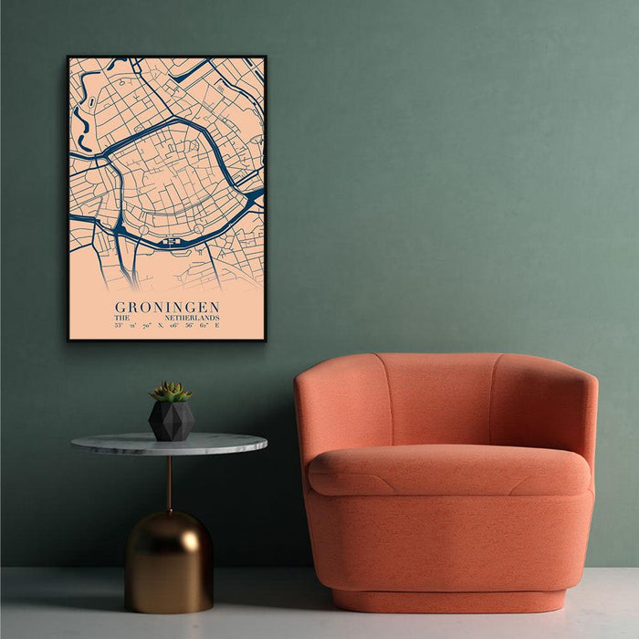 Walljar Stadskaart Groningen Centrum VI