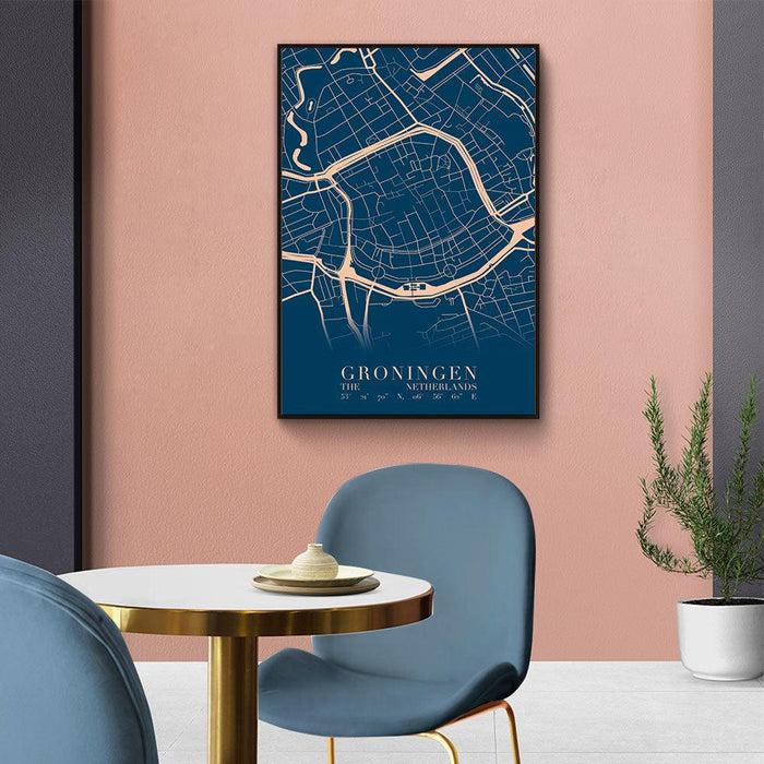 Walljar Stadskaart Groningen Centrum VI