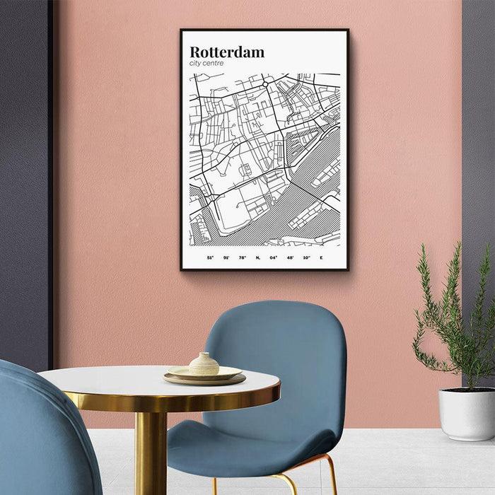 Walljar Stadskaart Rotterdam Centrum III