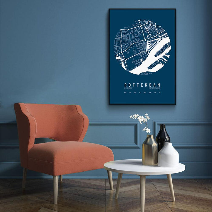 Walljar Stadskaart Rotterdam Centrum IV