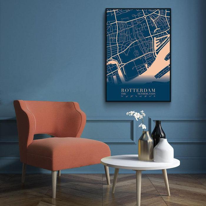 Walljar Stadskaart Rotterdam Centrum VI