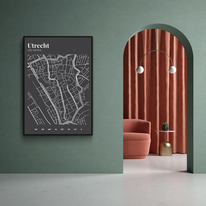 Walljar Stadskaart Utrecht Centrum III