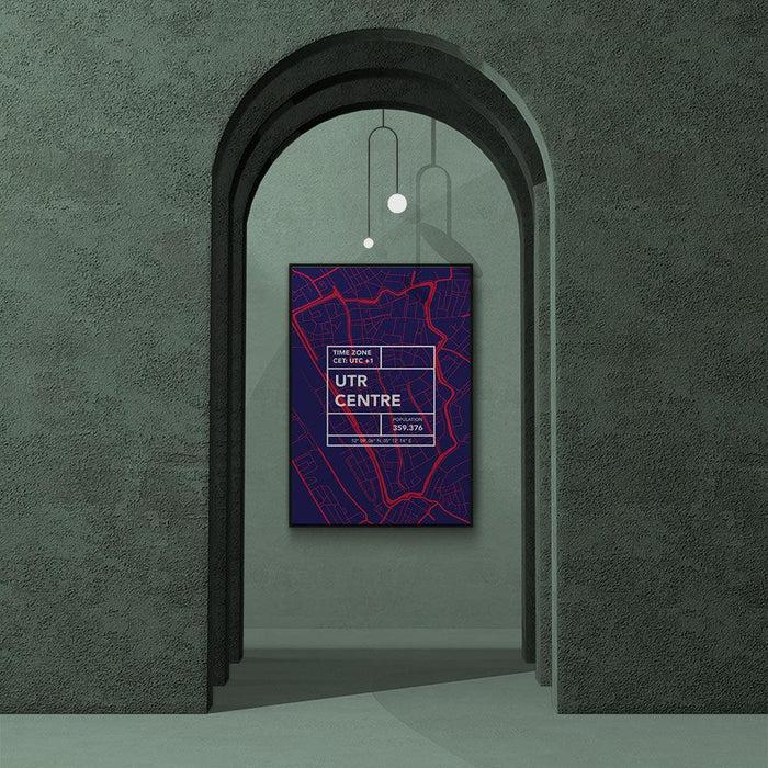 Walljar Stadskaart Utrecht Centrum V