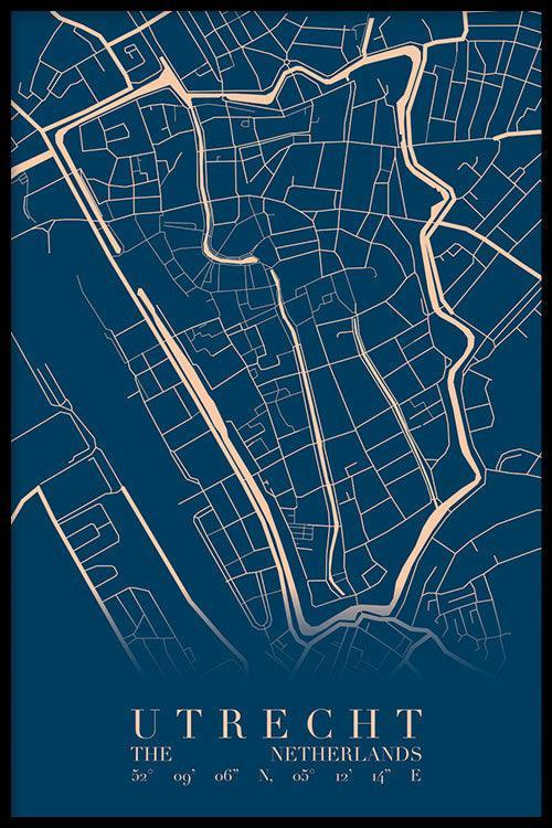 walljar Stadskaart Utrecht Centrum VI