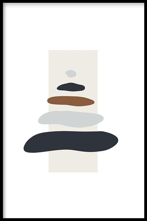 walljar Stones Shapes