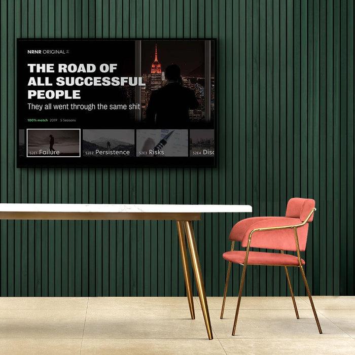 Walljar The Road Of All Successful People