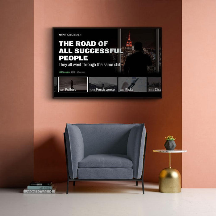 Walljar The Road Of All Successful People