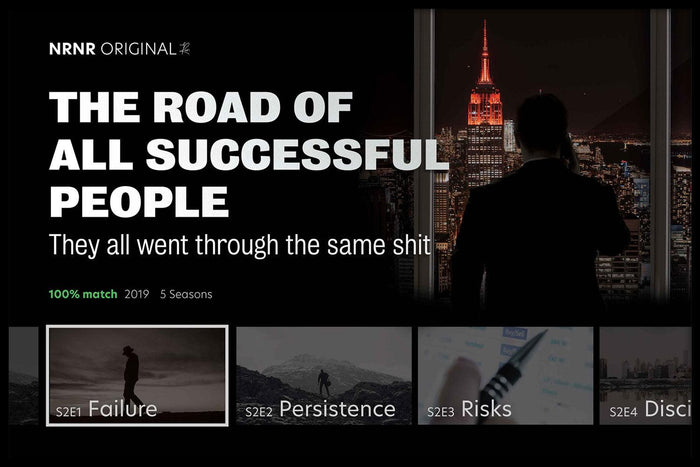 walljar The road of all successful people