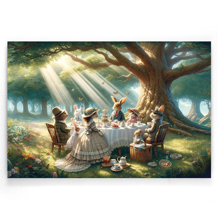 walljar Theetijd met bosbewoners