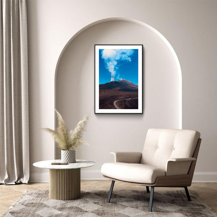 Walljar Towards The Vulcano