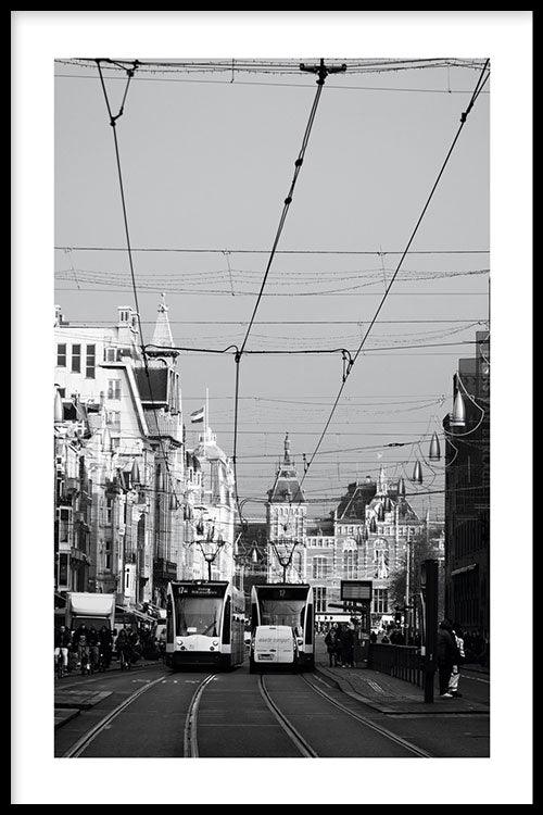 walljar Trams of Amsterdam