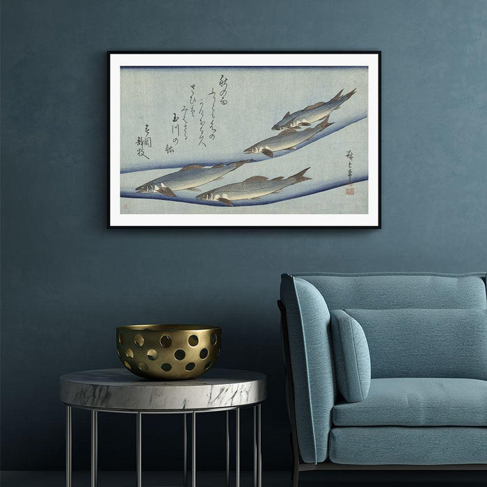 Walljar Utagawa Kuniyoshi - Trout