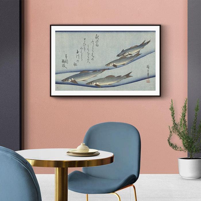 Walljar Utagawa Kuniyoshi - Trout