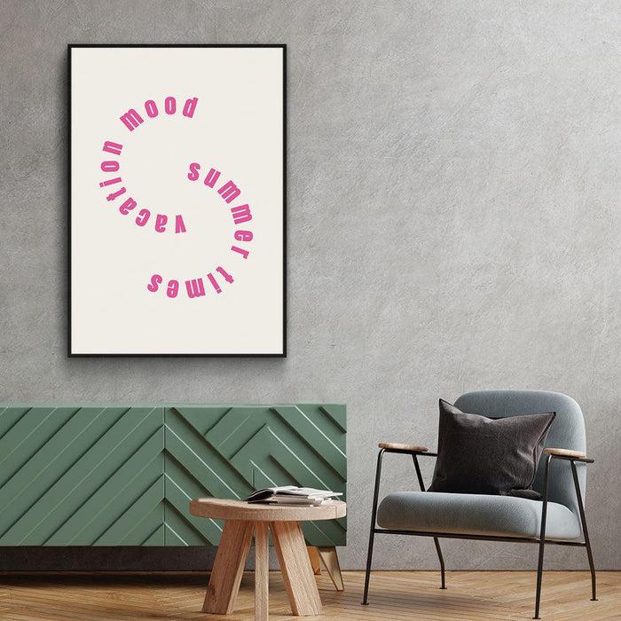 Walljar Vacation Mood Summer Times