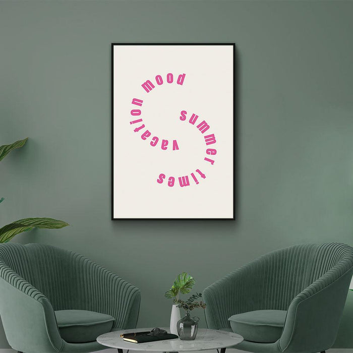 Walljar Vacation Mood Summer Times