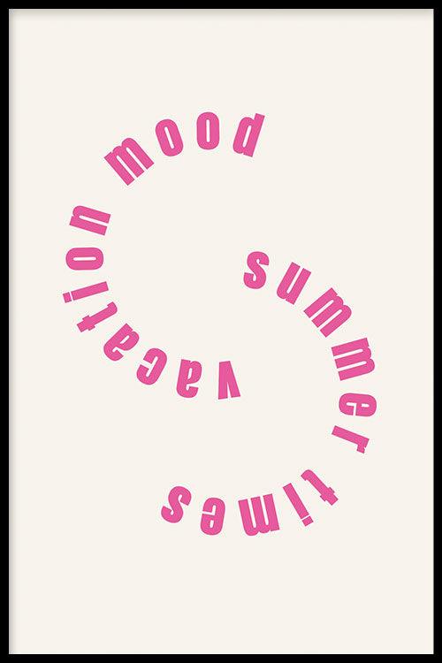 walljar Vacation Mood Summer Times