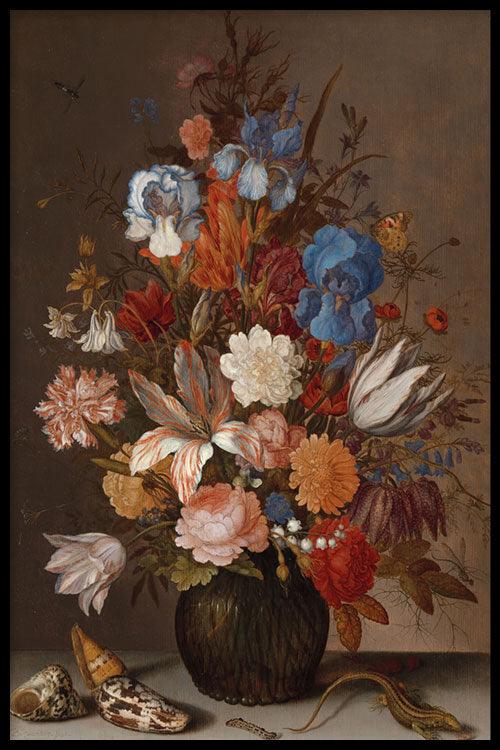 walljar Van der Ast - Stilleven met Bloemen