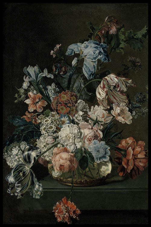walljar Van der Mijn - Stilleven met Bloemen