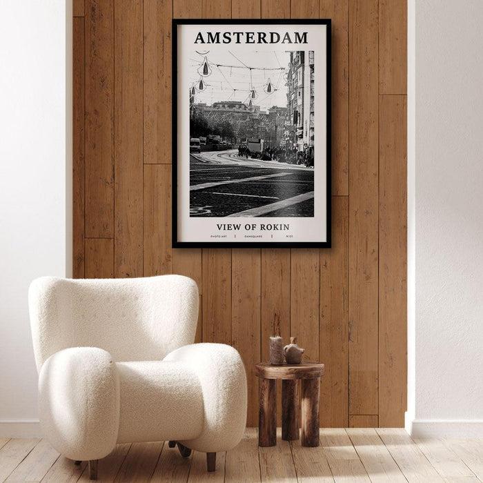 Walljar View Of Rokin