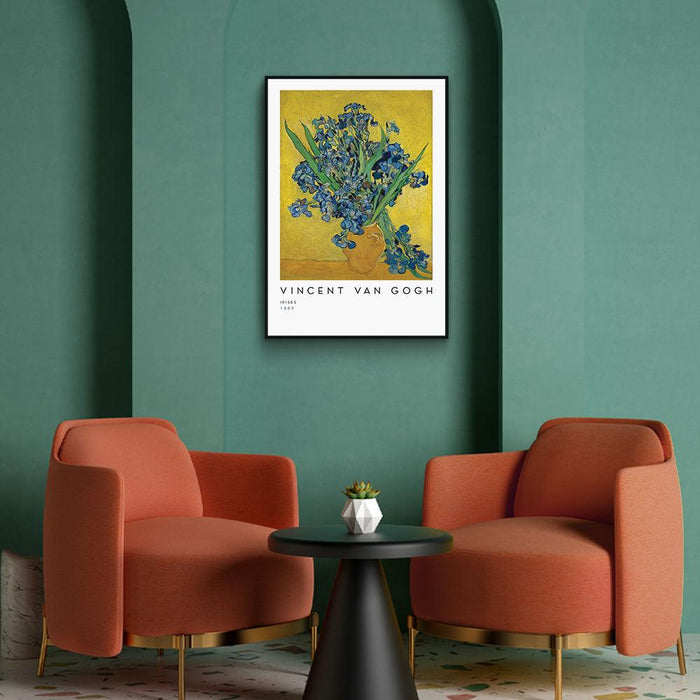 Walljar Vincent Van Gogh - Irissen