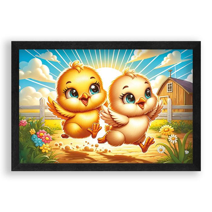 Walljar Vreugde In De Lente - Blije Kuikentjes