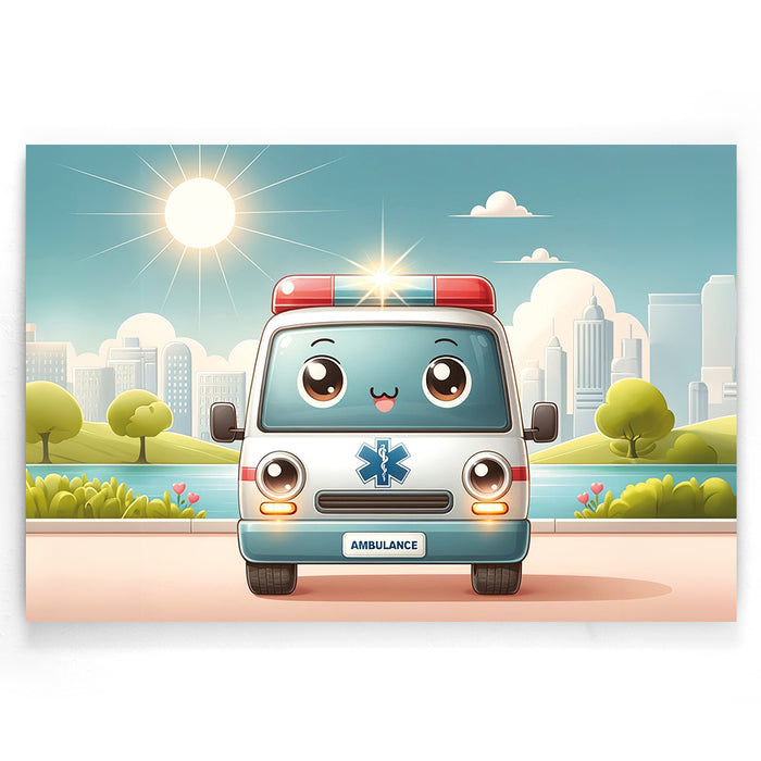 walljar Vrolijke ziekenwagen