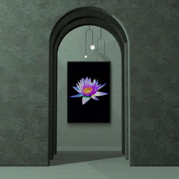 Walljar Water Lelie Violet