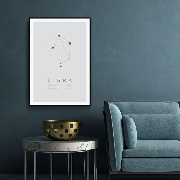 Walljar Weegschaal Sterrenbeeld