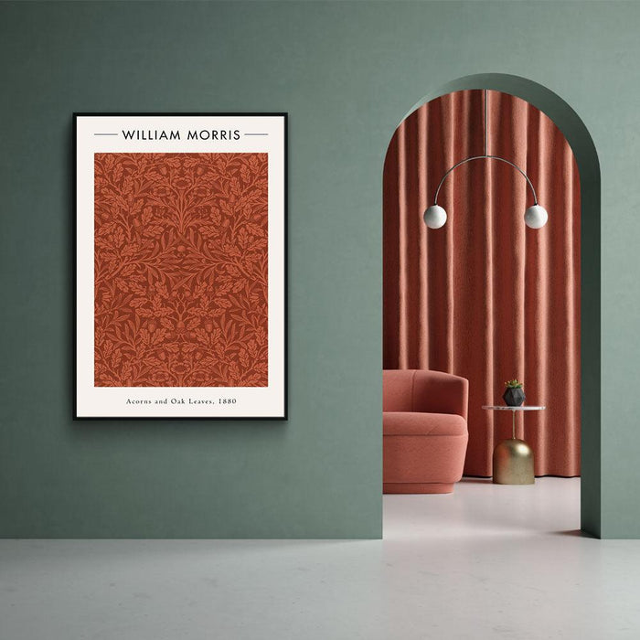 Walljar William Morris - Acorns And Oak Leaves