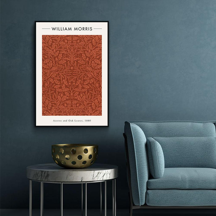 Walljar William Morris - Acorns And Oak Leaves