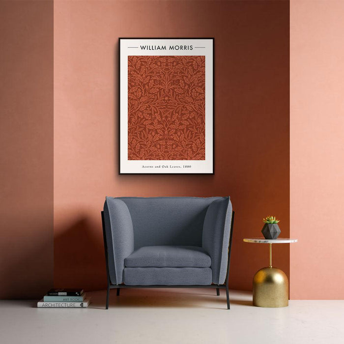 Walljar William Morris - Acorns And Oak Leaves