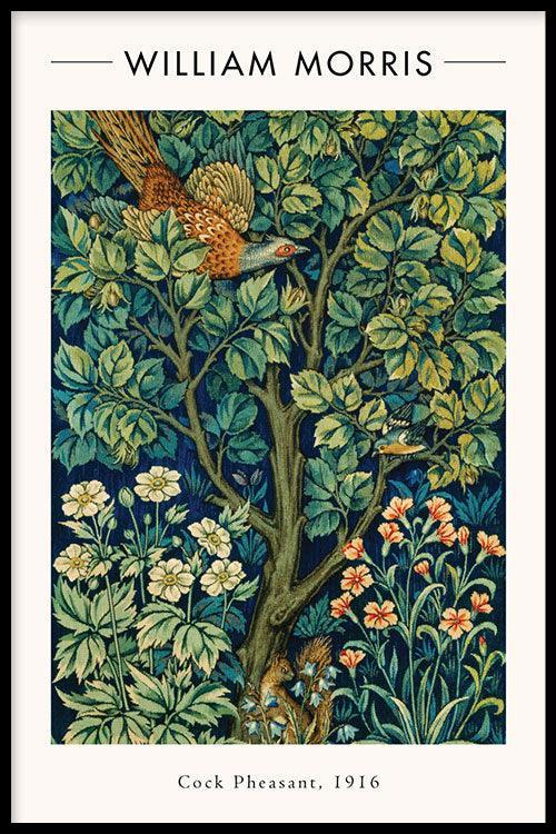 walljar William Morris - Cock Pheasant
