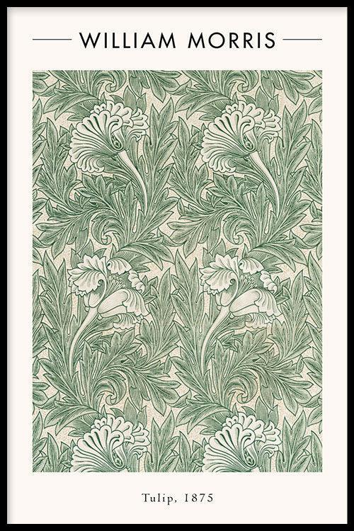 walljar William Morris - Tulip