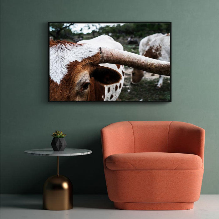 Walljar Wit Met Bruine Koe