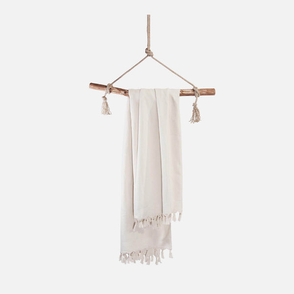 walra Hamamdoek Soft Cotton Kiezel Grijs Kiezel Grijs 100x180 cm