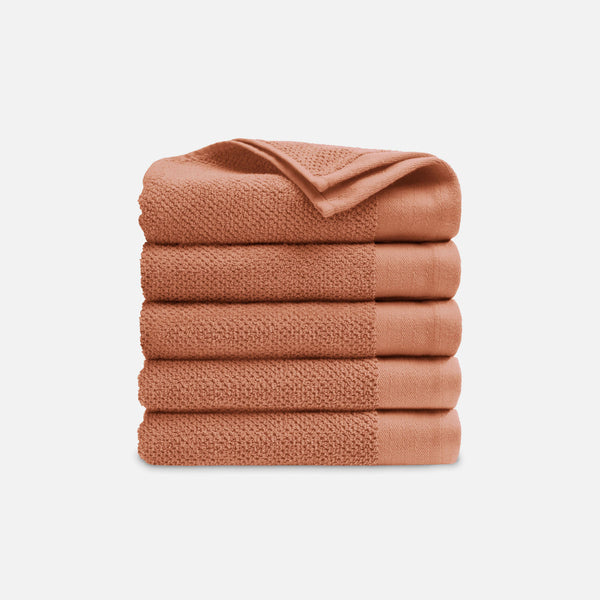 walra Handdoekset Soft Cotton Popcorn 5 stuks 50x100 cm