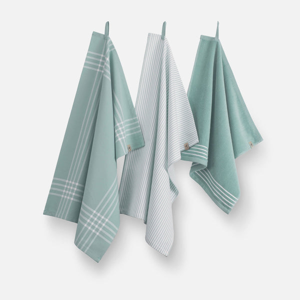 walra Keukenset Superior Kitchen Set Jade / Wit 2x 50x70 + 1x 50x50 cm