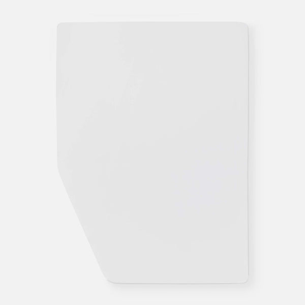 walra Molton Cotton Cover Frans bed links Wit 130/160x180/210 cm