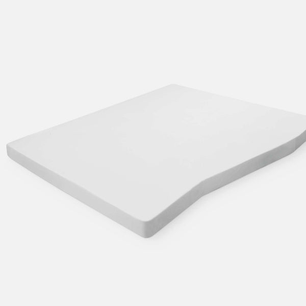 walra Molton Cotton Cover Hefbed Wit 130/160x185/210 cm