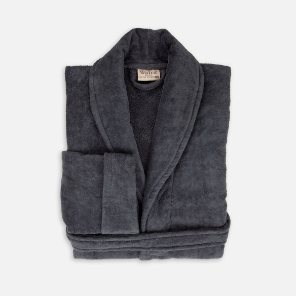 walra Badjas Casual Robe Antraciet