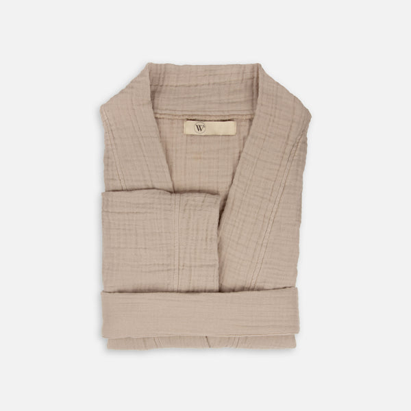 walra Badjas Spring Robe Taupe