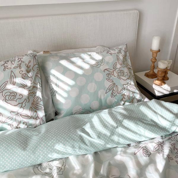 Walra Dekbedovertrek Dreamy Dots Licht Blauw