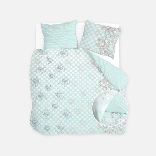 walra Dekbedovertrek Dreamy Dots Licht Blauw
