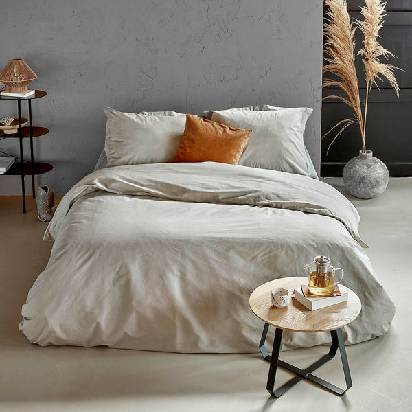 Walra Dekbedovertrek Forever Cotton Zand