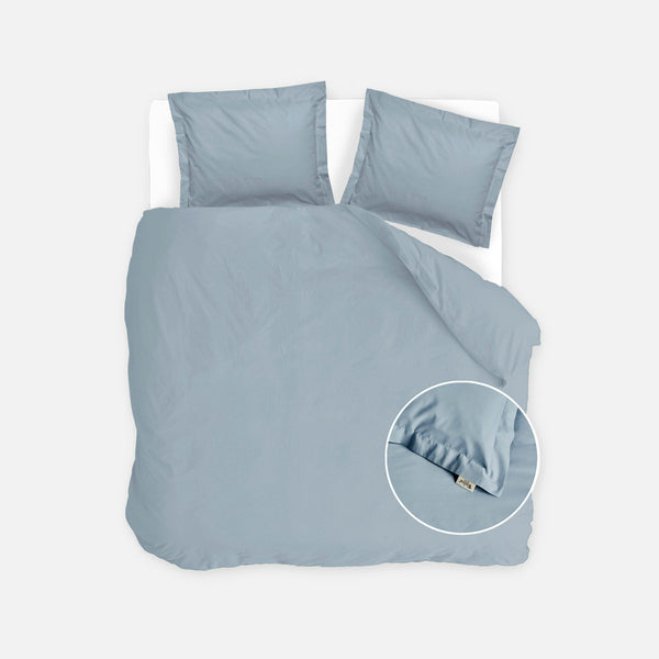 walra Dekbedovertrek Forever Cotton Zeeblauw
