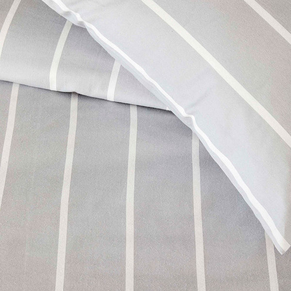 Walra Dekbedovertrek Preppy Pinstripe Grijs