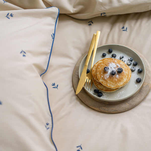 walra Dekbedovertrek Spring Tulips Zand