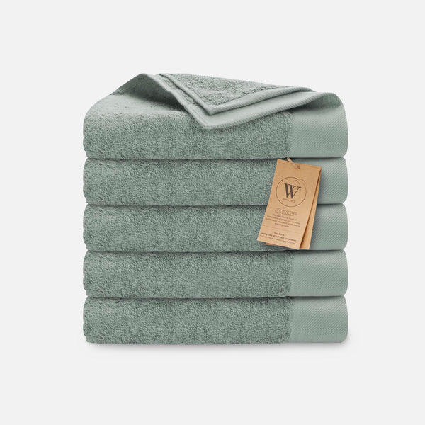 walra Handdoekset Remade Cotton 5 stuks 60x110 cm