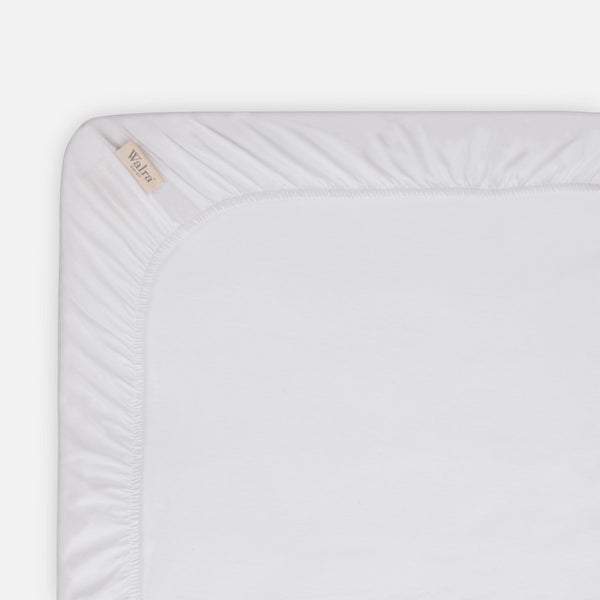 Walra Hoeslaken Crispy Cotton Topper Wit