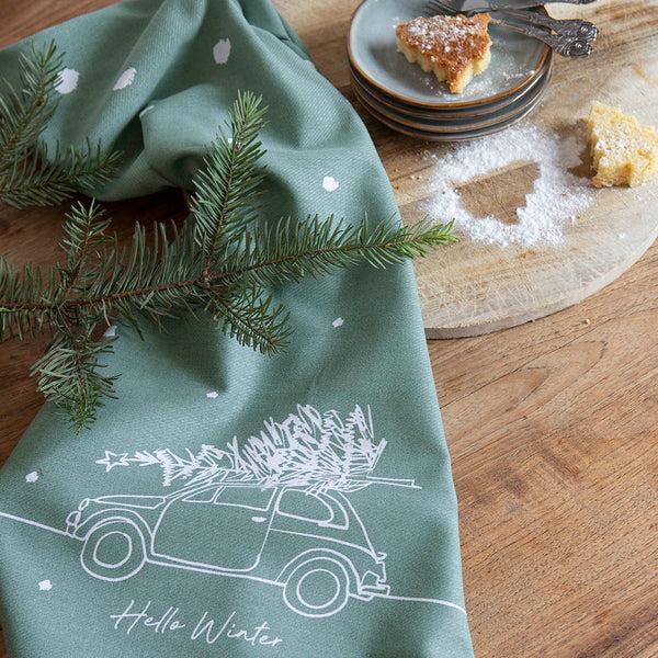 Walra Keukenset Hello Winter Jade 50x70 Cm